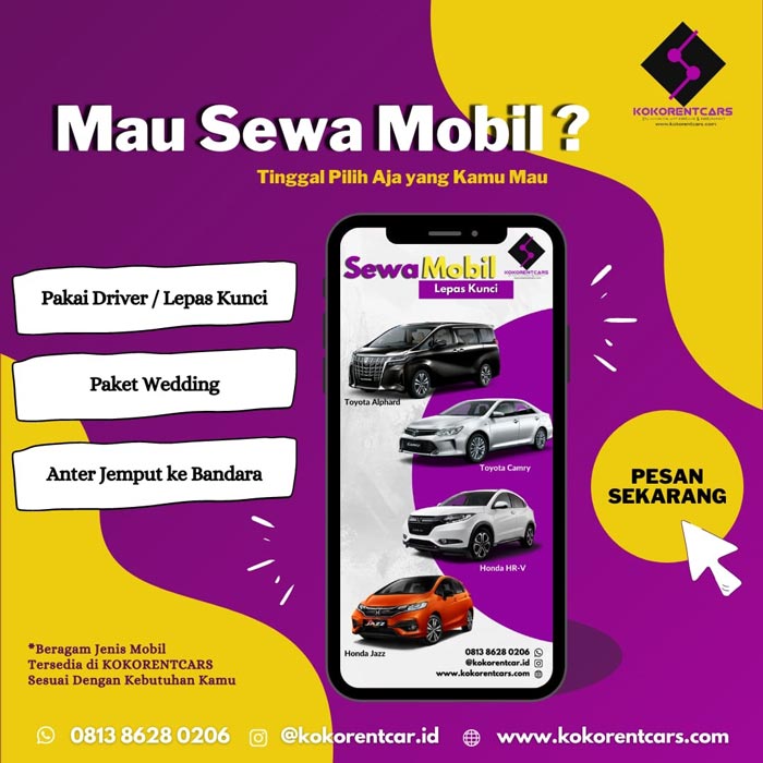 rental mobil depok sawangan terbaik